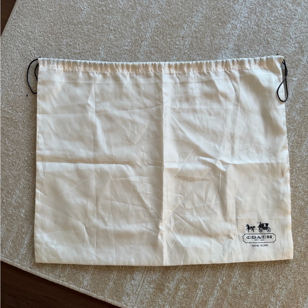Coach Ivory Storage Bag